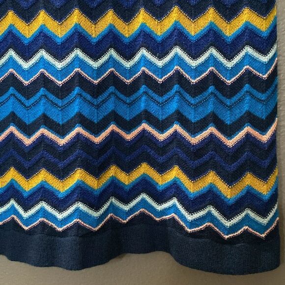 Missoni for Target Girls Zigzag Dress Navy Blue/Yellow/Pink - Picture 10 of 16